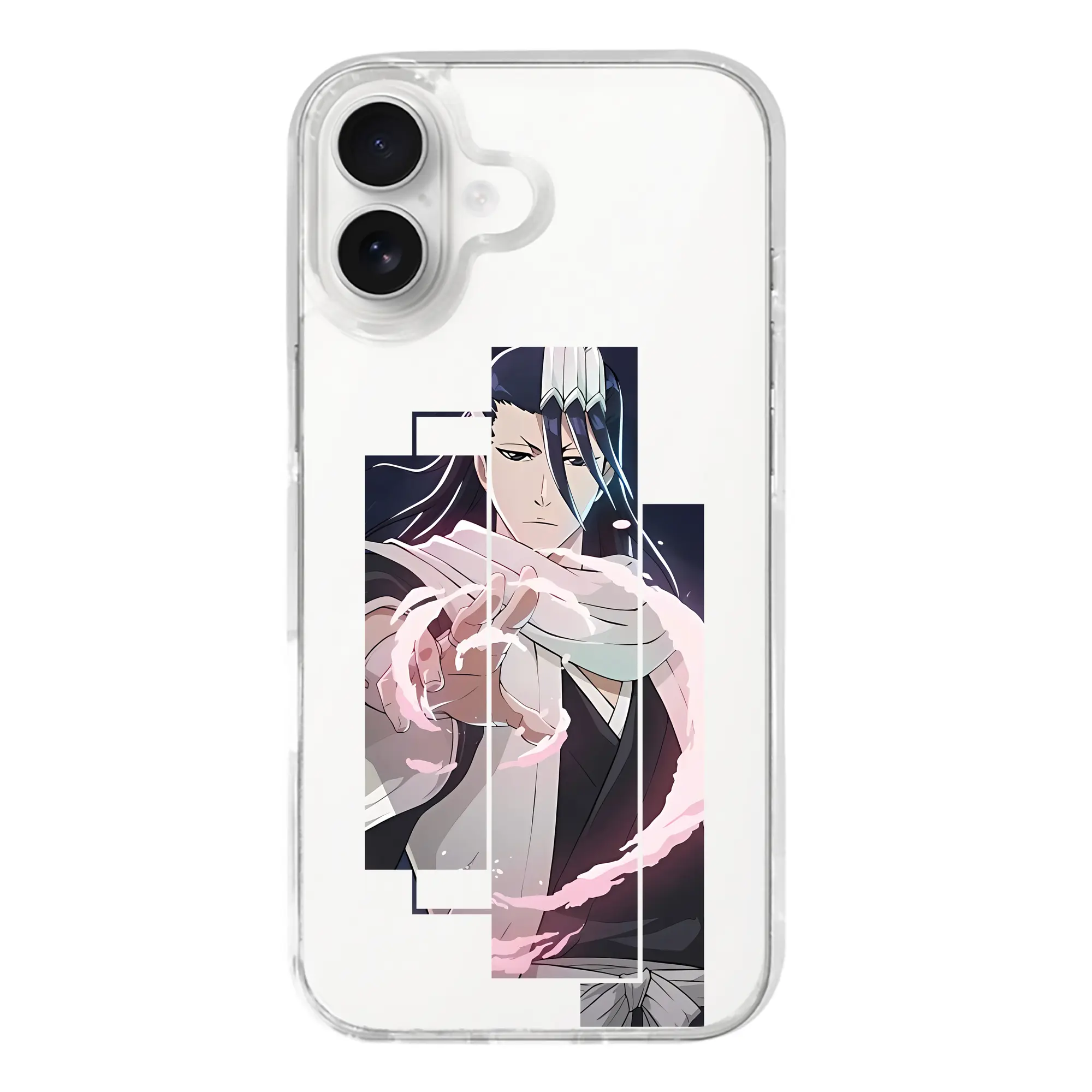 ブリーチ グッズ,朽木 白哉 - iPhone 17シリーズ 透明スマホケース – 薄型・耐衝撃・精密フィット保護カバー